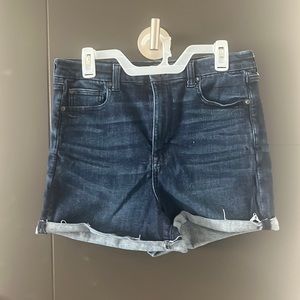 AE High Rise Jean Shorts